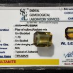 Abhimantrit Zultanite stone Jabalpur