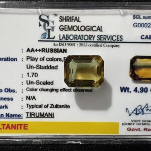 Abhimantrit Zultanite stone Jabalpur