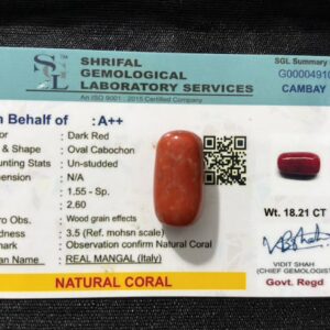 Abhimantrit Moonga stone Jabalpur